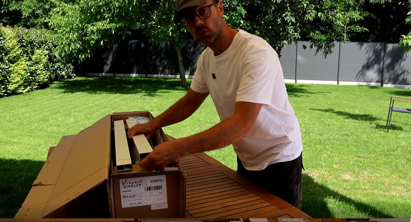 Vincent Chantier Nantes 1 - 2025 - Déballage Volet Réno